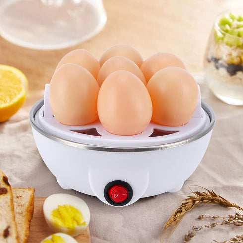 Rapid Egg Cooker, Egg Rapid Boiler Maker, Boiled Egg Cooker, Egg Steamer, Electric Eggs Boiler Multifunctional Mini Eggs Cooker Steamer Poacher fo...
