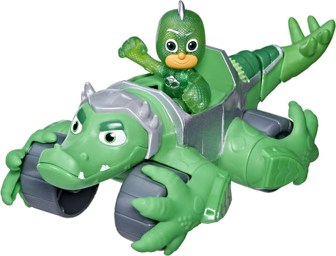 PJ Masks Animal Power Gekko Animal Rider Toy Car, with Gekko Action Figure, Deluxe Toy Vehicles, Superhero Toys, Preschool Toys for 3 Year Old Boy...