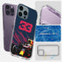 Personalize for Verstappen Max 2021 F1 1 Formula Phone Case Compatible with iPhone Samsung S22 Ultra Soft TPU Clear Slim Protective Phone Cover Tr...