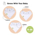 KeaBabies 8-Pack Organic Baby Bandana Drool Bibs - Stylish Unisex Bandana Bibs, Super Absorbent Bandana Drool Bibs, Gentle Teething Bibs for Infan...