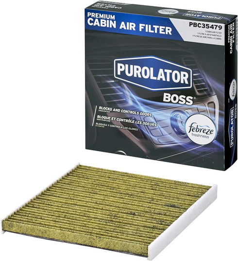 Purolator PBC35479 PurolatorBOSS Premium Cabin Air Filter with Febreze Freshness...