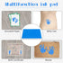Ink Pad, 5x4'' Washable Non-Toxic Ink Stamp Pad for Baby Footprint Handprint, Sky Blue...
