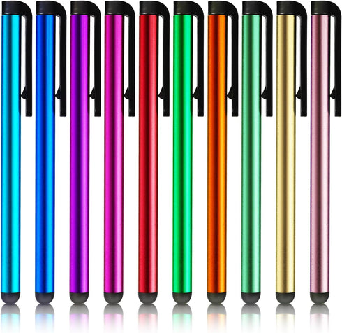 10 Pcs Touch Screen Stylus Pens, Tablet Pens for Tablets, High Precision Universal Stylus Touchscreen Stylus Mobile Phone Pen for All Universal To...