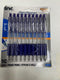 INC Clip Clicks 10 Pack Ball Point Pens (blue Ink 1 mm)...