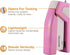 Bostitch Office InCourage Spring-Powered Compact Stapler, BCA Pink (1588), plastic-half strip...