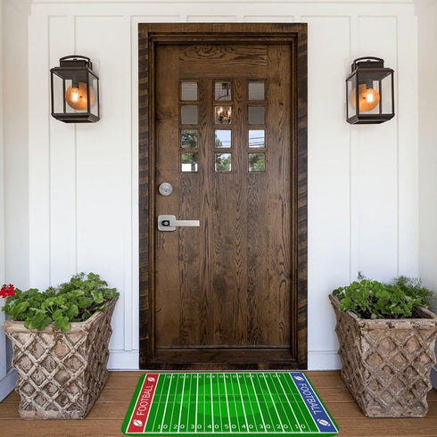American Football Field Fun Indoor Door Mat Non-Slip Home Bath Room Decoration Mat Rug Housewarming Gift 23.6in*15.7in...