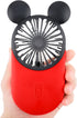 Cute Mouse Personal Mini Fan, Rechargeable Handheld USB Fan, 3 Adjustable Wind Speeds and Wearable Design, Portable Pocket Size for Indoor Or Outd...