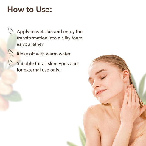 Deep Reviving Shower Oil with Organic Argana, ECOLATIER - 95.5% Natural, Vegan shower oil for women - Hydration & Cleansing oil body wash - 8.5 Fl...