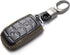 Vitodeco Genuine Leather Smart Key Fob Case Cover Protector Compatible with RAM 1500, RAM 2500, RAM 3500 2019 - 2025 (4-Button, Black)...