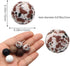 David accessories Silicone Beads 15mm Silicone Beads Bulk Round Silicone Beads for Keychain Pens Lanyards Bracelet Making DIY Craft 50Pcs (C)...