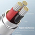 3.5mm to 2RCA Audio Cable 20ft,Auxiliary Adapter, Stereo Splitter Cable,AUX RCA Y Cord for Smartphone,Speakers,Tablet, HDTV, MP3 Player...