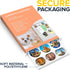 Stylish Fridge Magnets in 25 Unique Multipack Themes - Glass Design, Perfect for Organization, Lockers, & More...
