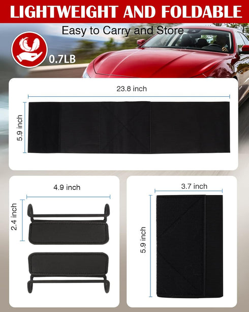 WONNIE 2 Pack Car Headrest Holder for 10-12.9" Large Size Tablets...