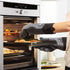 Silicone Cooking Gloves, Grilling Gloves, Heat Resistant Gloves BBQ Kitchen Silicone Oven Mitts, Long Waterproof Non-Slip Potholder for Barbecue, ...