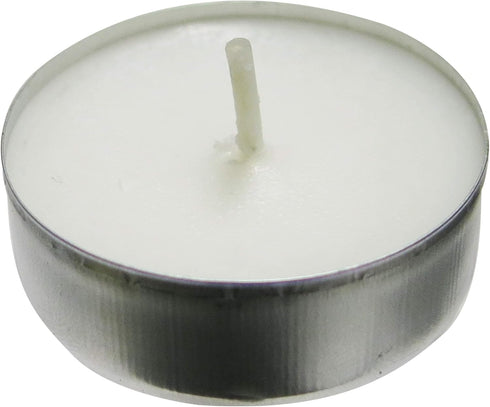 CandleNScent Unscented Tealight Candles, 30 Pack, White, Made in USA...