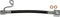 Dorman H621318 Brake Hydraulic Hose Compatible with Select Dodge/Ram Models...