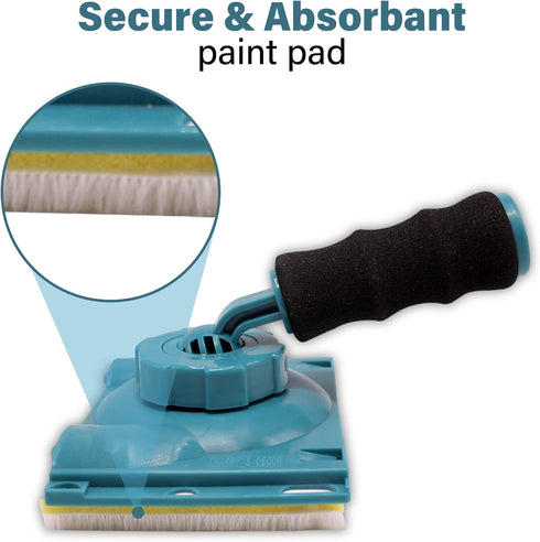 Harry's Decor Premium Paint Edger Pro for Cutting in, Precision Paint Pad for Walls and Ceilings, Perfect Paint Edger for Cutting in and Used for ...