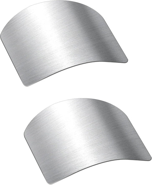 2 Packs Stainless Steel Finger Guards ,Cutting Knife Cutting Protector ,Kitchen Tool Guard Finger Protector For Slicing and Chopping...