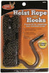 HME Hoist Rope with Hooks (25 FT) - Reliable Sturdy Adjustable Easy-to-Install Combo Pack for Lifting Hunting Gear...
