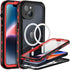 BEASTEK iPhone 14 Plus Waterproof MagSafe Case - TRE Series, Shockproof, Dustproof, IP68, Built-in Screen Protector, Anti-Scratch Magnetic Cover (...