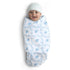Delta Children 100% Organic Jersey Cotton Baby Receiving Blankets for Girls and Boys – 30x40 Inches - GOTS Certified (Pack of 2), Blue Botanicals...