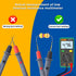 Multimeter Test Meter Leads?1000V 10A Electrical Multimeter Test Lead kit with Silicone Alligator Clip for Digital Multimeter Electronic Clamp...