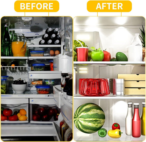 E26 LED Refrigerator Light Bulb 3.5W, 40W Equivalent, Daylight White 6000K 500LM, 25,000 Hour Lifetime, Non-Dimmable Energy Saving ac 100 265v Ref...