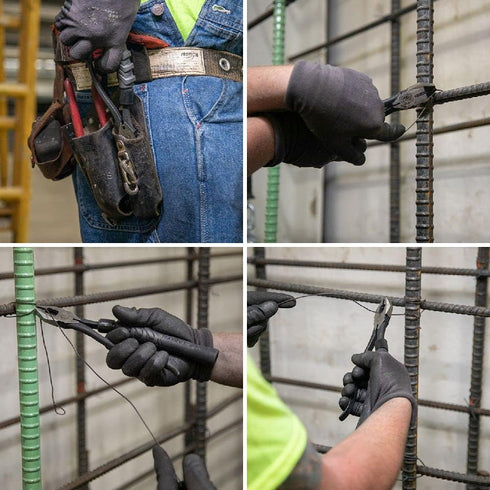 Klein Tools M200ST Plier Cushion Grip Kit with Heat Shrink Bands, Made in USA, use with Klein Slim-Head Ironworker's Pliers Cat No. 201-7CST, 2-Pa...
