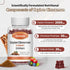 Sugar Free Ceylon Cinnamon Gummies 2000mg, Cinnamon Supplement with Chromium and Cinnamon Bark, Cinnamon Supplement for Joint & Brain Support, Veg...