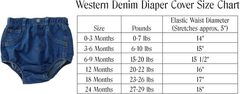 Denim Diaper Cover...