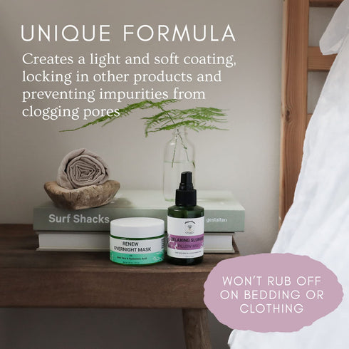 Doppeltree RENEW Overnight Facial Mask with Aloe Vera Gel & Hyaluronic Acid, Anti Aging Hydrating Face Mask for All Skin Types, Night Time Skin Ca...