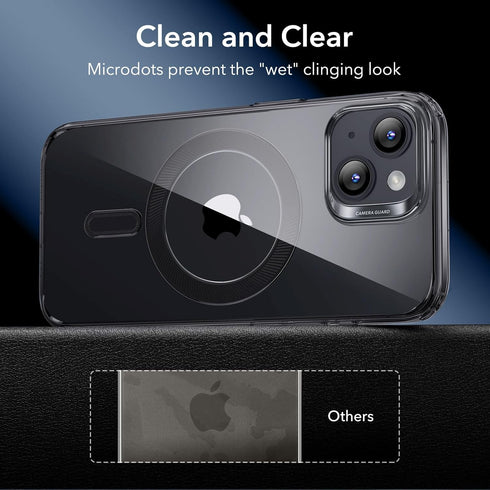 ESR for iPhone 14 Case iPhone 13 Case, Compatible with MagSafe, Military-Grade Protection, Resists Yellowing and Scratches, Magnetic Phone Case fo...