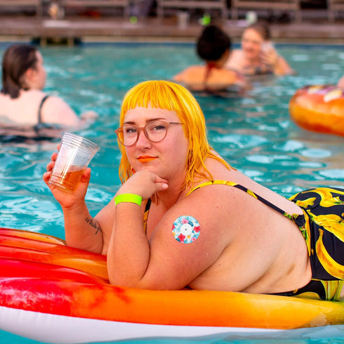 30 Sheets Sensor Covers for Libre 1/2, Waterproof Flower Theme Patches Sensor Case Stickers, Accessories Compatible with Libre (5 Styles)......