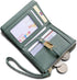 Wallets for Women Small Rfid Bifold Ladies Wallets Wristlet Change Purse for Card Coin with Wrist Strap...
