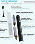 7AM2M Sonic Electric Toothbrush, Soft Toothbrushes for Adults and Kids with 6 Brush Heads, One Charge Use for 90 Days, 5 Modes with 2 Minutes Buil...