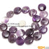 GEM-Inside Natural Coin 20mm Amethyst Agate Gemstone Crystal Energy Stone Loose Beads for Jewelry Making Jewelry Beading Supplies for Women...