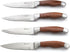 Outset QJ91 Jackson Steakhouse Knife Set, Stainless Steel, 4-Piece...