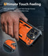 FNTCASE for iPhone 15 Pro Case: Military Grade Drop Proof Rugged Protective Cell Phone Cover with Kickstand & Built-in Protector | Matte Textured ...