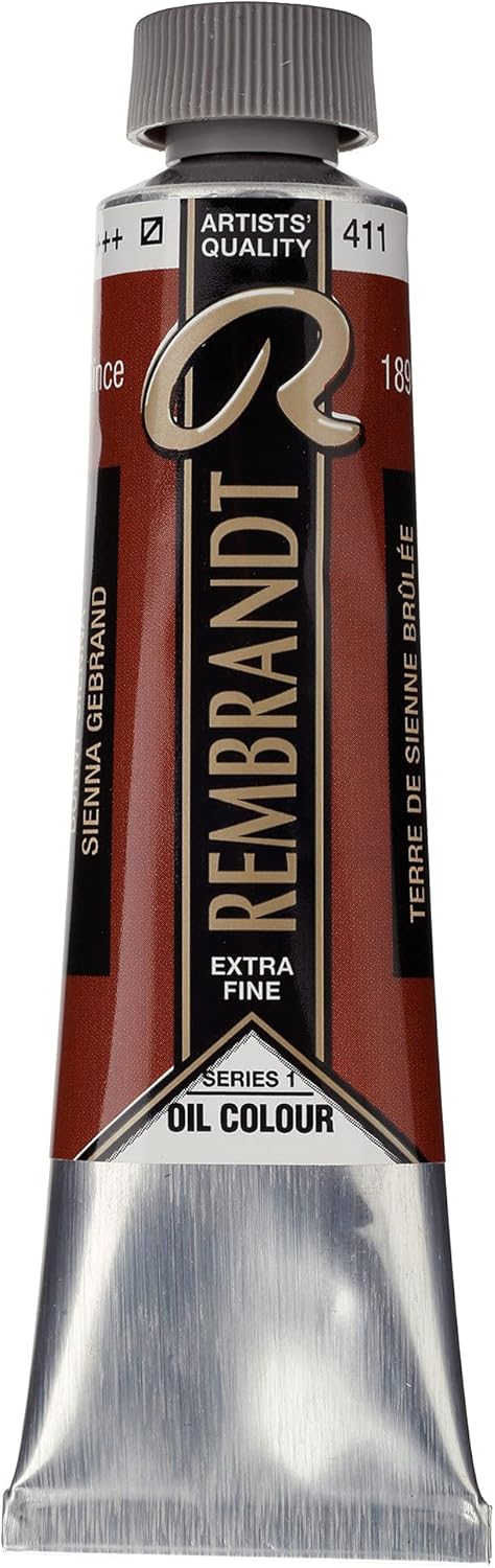Rembrandt Paint Oil Burn SIENN, us:one size, Burnt Sienna...