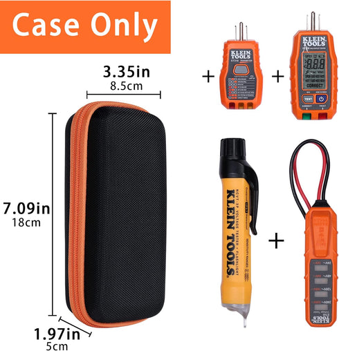Aenllosi Hard Carrying Case Compatible with Klein Tools NCVT1P/NCVT-2/NCVT2P/NCVT-3/VT3P/NCVT-4IR/NCVT-5A/NCVT6 Non Contact Voltage Tester...