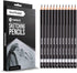 Sketch Pencils for Drawing, Triangular Drawing Pencils Set, 12 Pack Art Pencils for Drawing & Shading, Graphite Shading Pencils for Sketching, Adu...