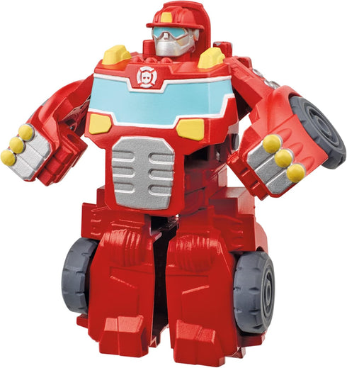 Transformers Playskool Heroes Rescue Bots Academy Team Heatwave The Fire-Bot Converting Toy, 4.5-Inch Action Figure, Ages 3 and Up...