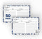 Recipe Cards 4" X 6" Double-Sided Premium Thick Card Stock Great Gift for Amateurs or Experienced Chefs (Pack of 50) (Blue)...