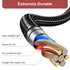 AW920H Gaming Headset Cable,Audio Aux Cable Compatible with Alienware AW720H AW310H AW510H 988 Alienware Dell Gaming Headset,Inline Mute Switch&Vo...