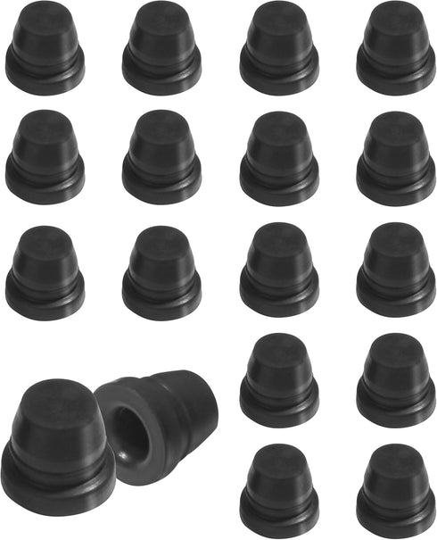 18 Pieces Brake Bleeder Screw Caps,Grease Zerk Fitting Cap Rubber Dust Stem Cover, Universal Brake Caliper Dust Cover Brake Bleeder Nipple Capbrak...