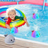 Baby Bath Toys, Whale Bath Toy Sprinkler for Kids Ages 0-2 1-3, Light Up Bathtub Fountain Water Table Pool Toys for Toddlers Infants 6-12 12-18 Mo...