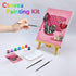 VOCHIC Canvas Painting Kit Pre Drawn Canvas for Painting for Adults Party Kit Paint and Sip Party Supplies 8x10 Canvas to Paint Girl High Heel Gla...