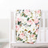 Flower Minky Baby Blanket for Boys Girls Double Layer Soft Plush Toddler Blanket with Dotted Backing, Newborn Blanket for Nursery Stroller Crib Re...