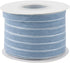 Dusty Blue Velvet Ribbon 3/8 Inch Single Face Thin Velvet Ribbon for Gift Wrapping, Antique Blue Ribbon Wedding, Ribbon for Hair Bows, Choker, Caf...