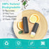 15 Pcs 0.3 oz Paperboard Lip Balm Tubes,Empty Kraft Paper Chapstick Tube Holder,Push-Up Style Biodegradable Solid Perfume Lip Gloss Container for ...